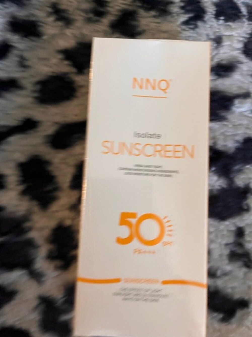 NNQ Isolate Sunscreen SPF 50 PA+++  NEW SEALED PKG.